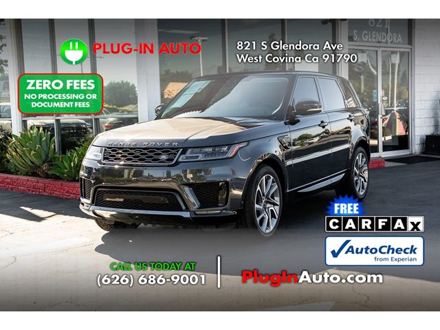 Gray 2022 Land Rover Range Rover Sport Pickup Truck All-Wheel Drive Automatic