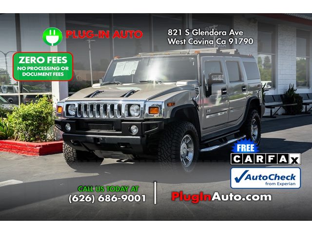 Pewter Metallic 2007 Hummer H2 SUV / Crossover Four-Wheel Drive Automatic