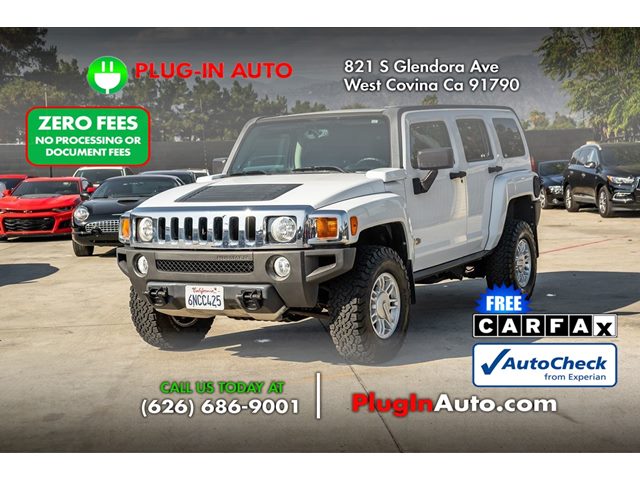 Birch White 2010 Hummer H3 SUV / Crossover Four-Wheel Drive Automatic