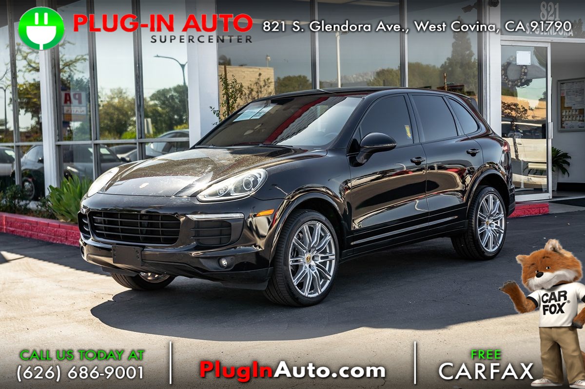 2018 Porsche Cayenne Platinum Edition