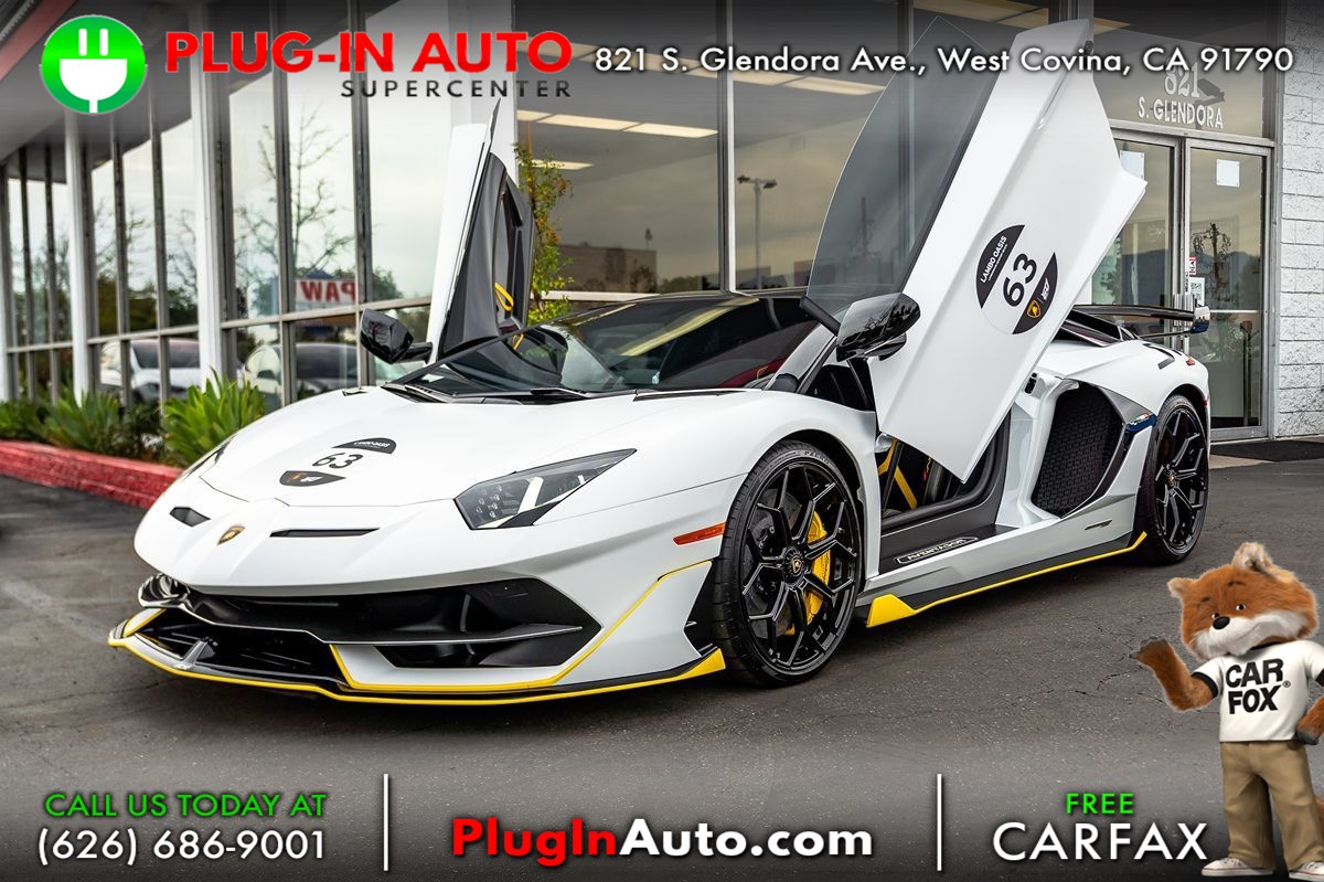 Sold 2021 Lamborghini Aventador SVJ in West Covina