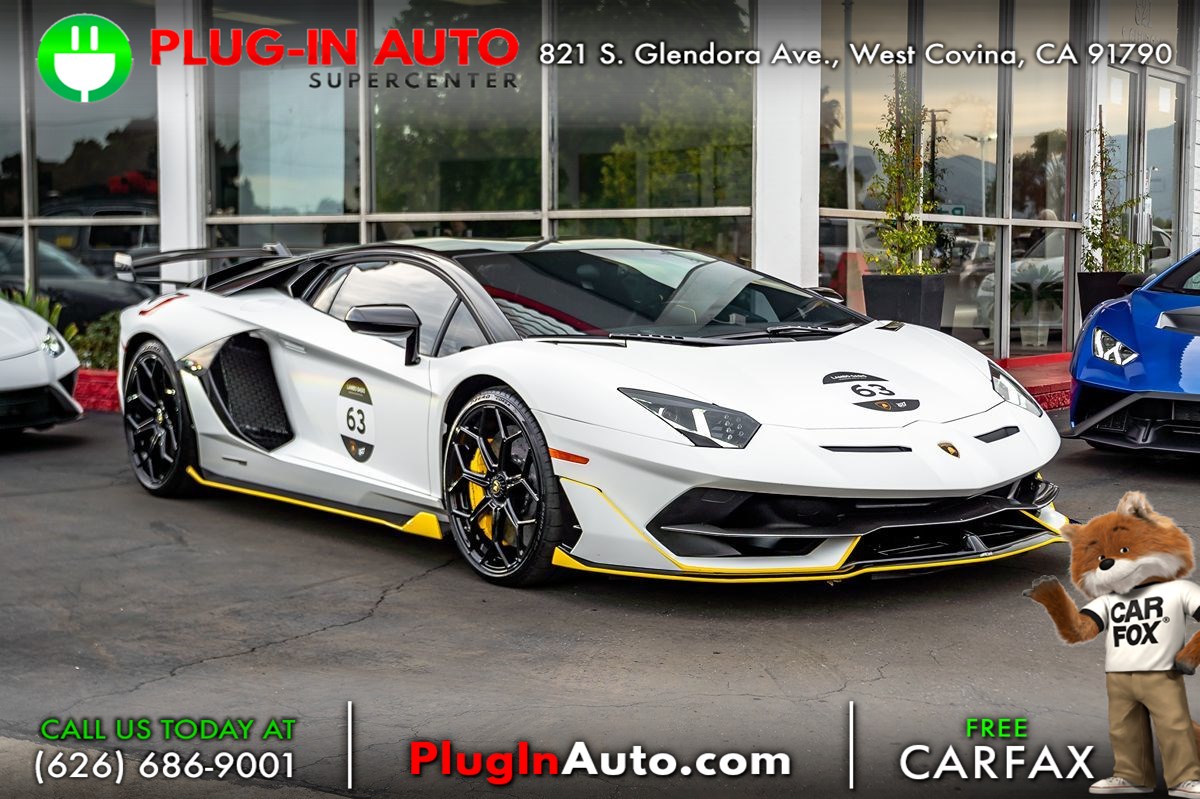 Sold 2021 Lamborghini Aventador SVJ in West Covina