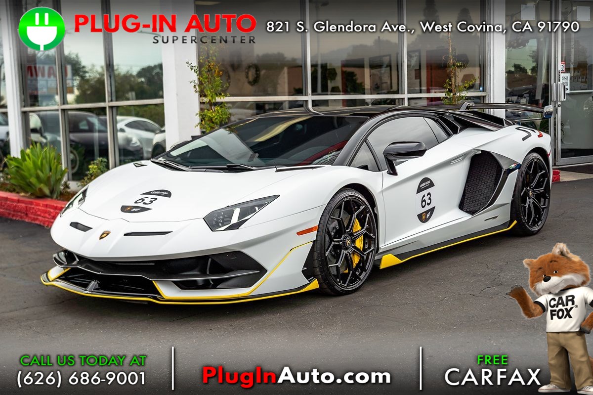 Sold 2021 Lamborghini Aventador SVJ in West Covina