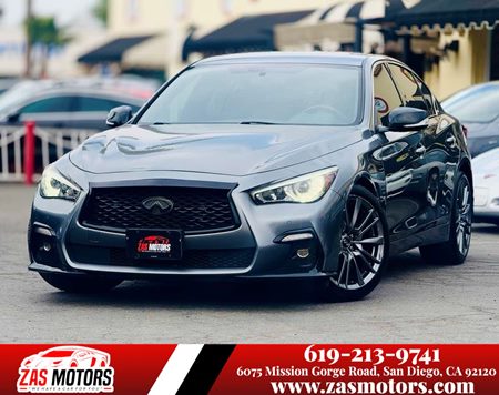 Sold 2018 INFINITI Q50 RED SPORT 400