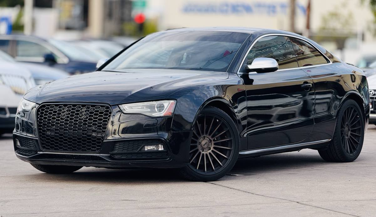 Brilliant Black 2013 Audi S5 Coupe All-Wheel Drive Automatic