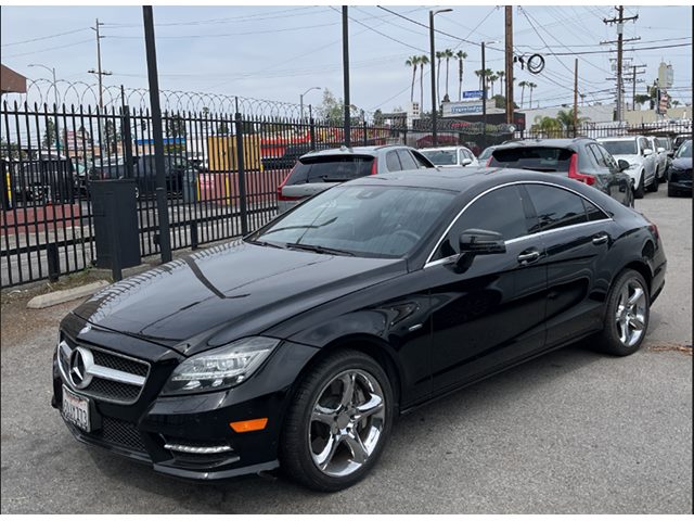 Black 2012 Mercedes-Benz CLS 550 Sedan Rear-Wheel Drive Automatic