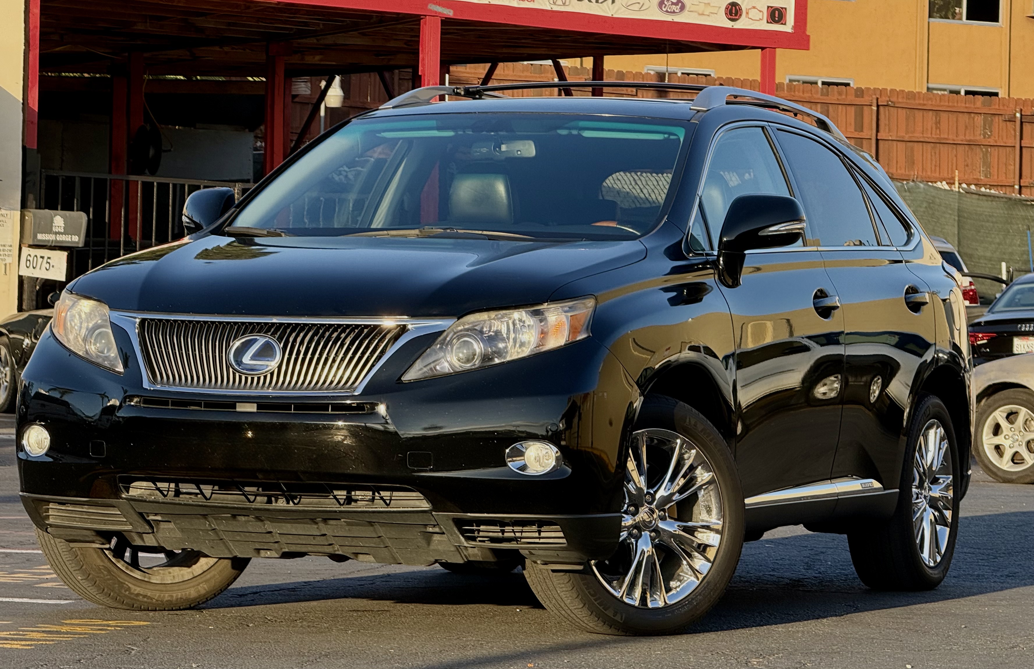 Black (Obsidian) 2010 Lexus RX Hybrid SUV / Crossover All-Wheel Drive Automatic