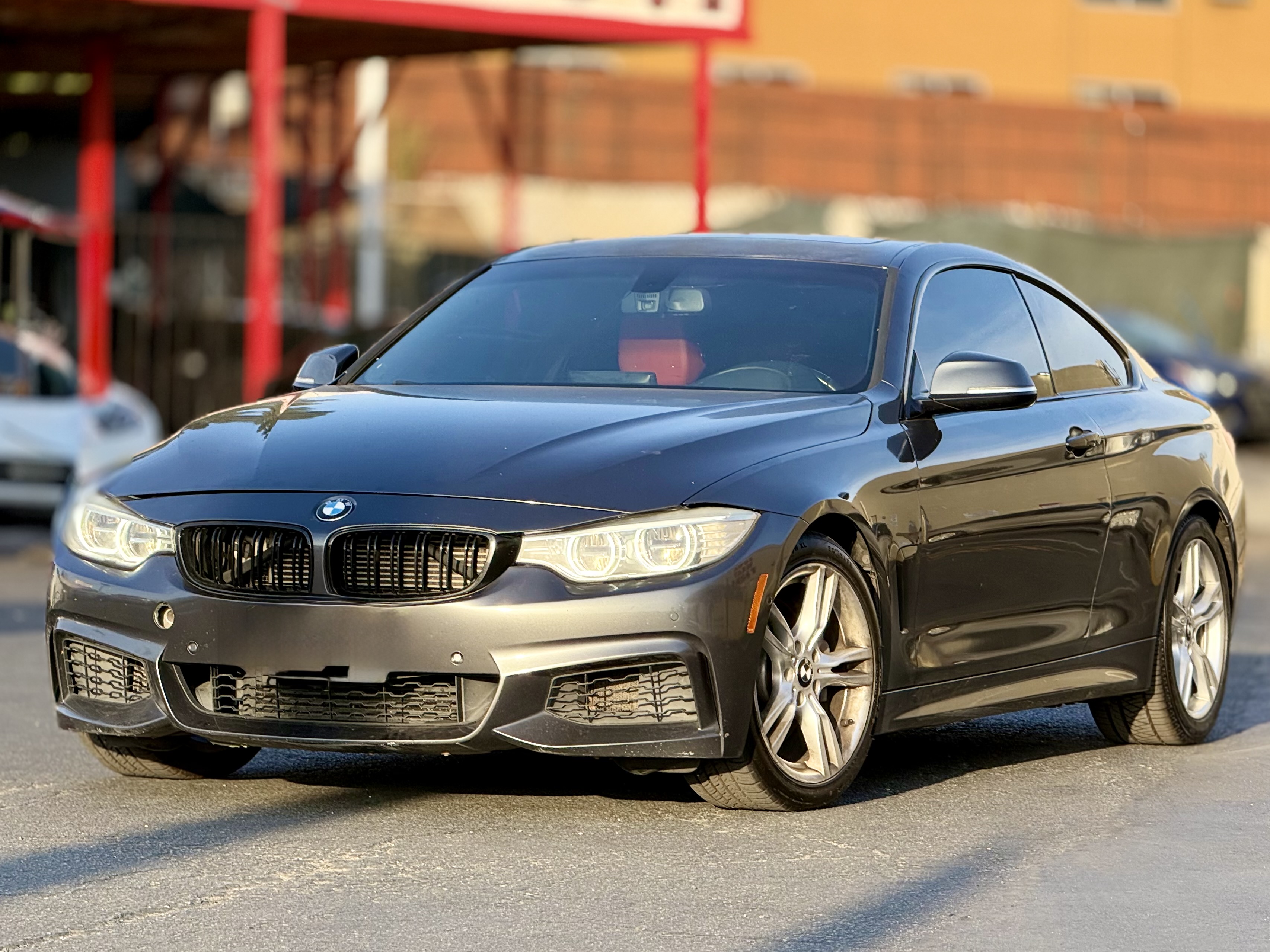2015 BMW 4 Series 435i Red Leather Clean Title