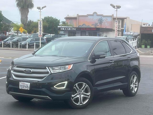 Tuxedo Black Metallic 2015 Ford Edge SUV / Crossover All-Wheel Drive Automatic