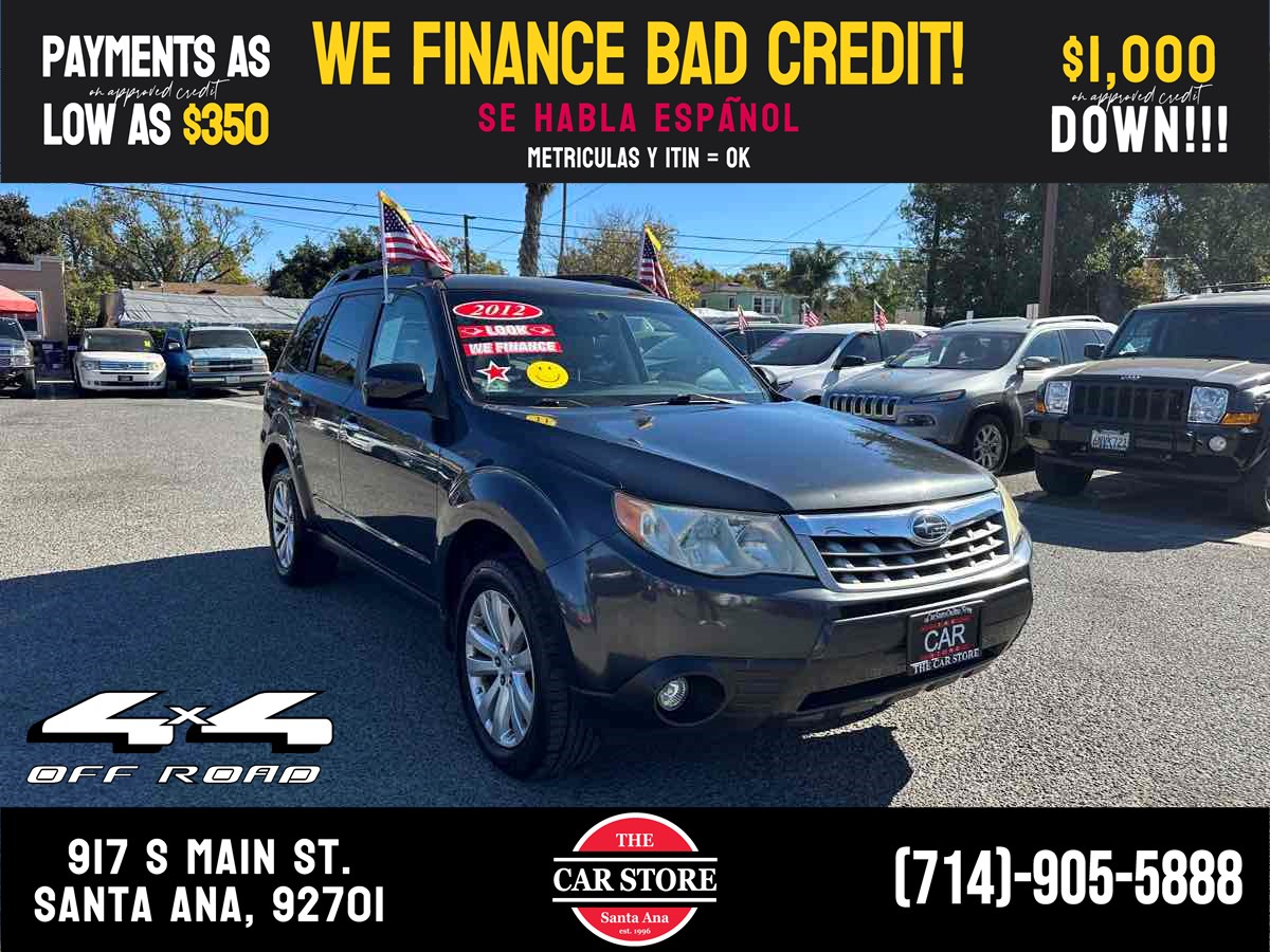 2012 Subaru Forester 2.5X Limited