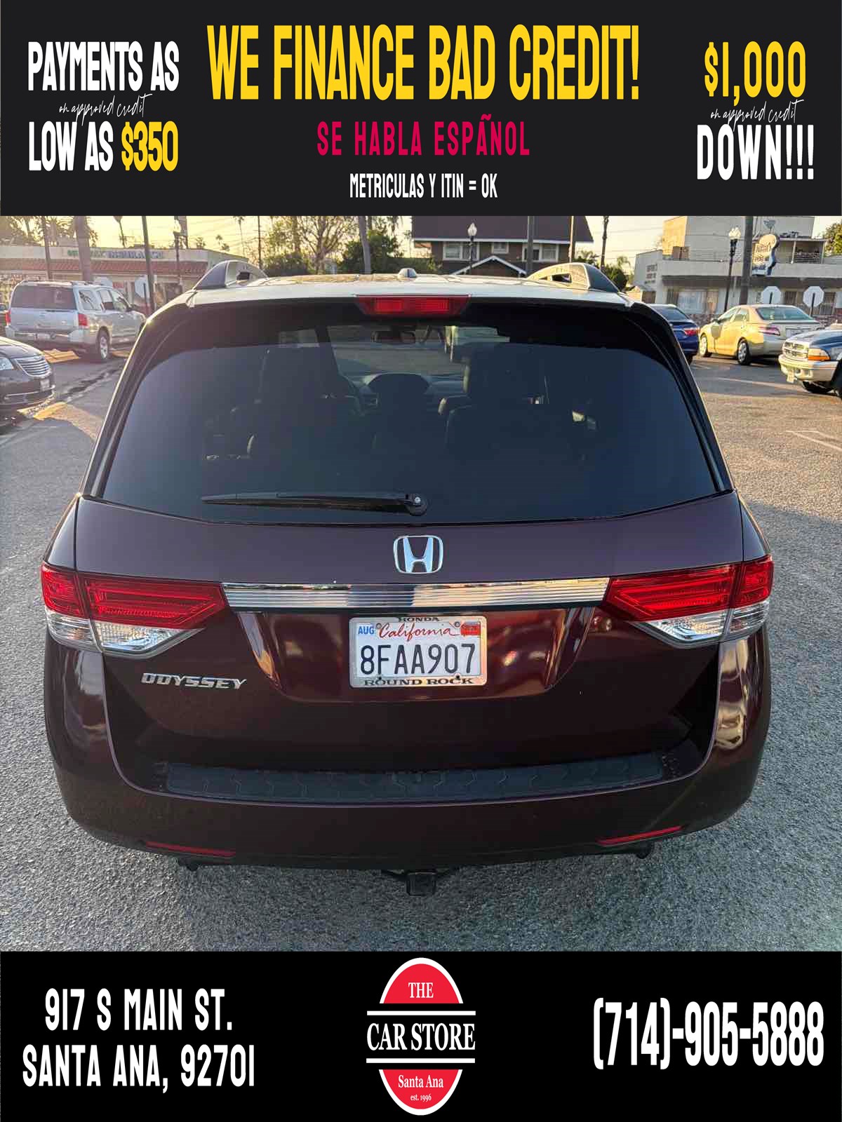 2014 Honda Odyssey EX-L - Photo 5