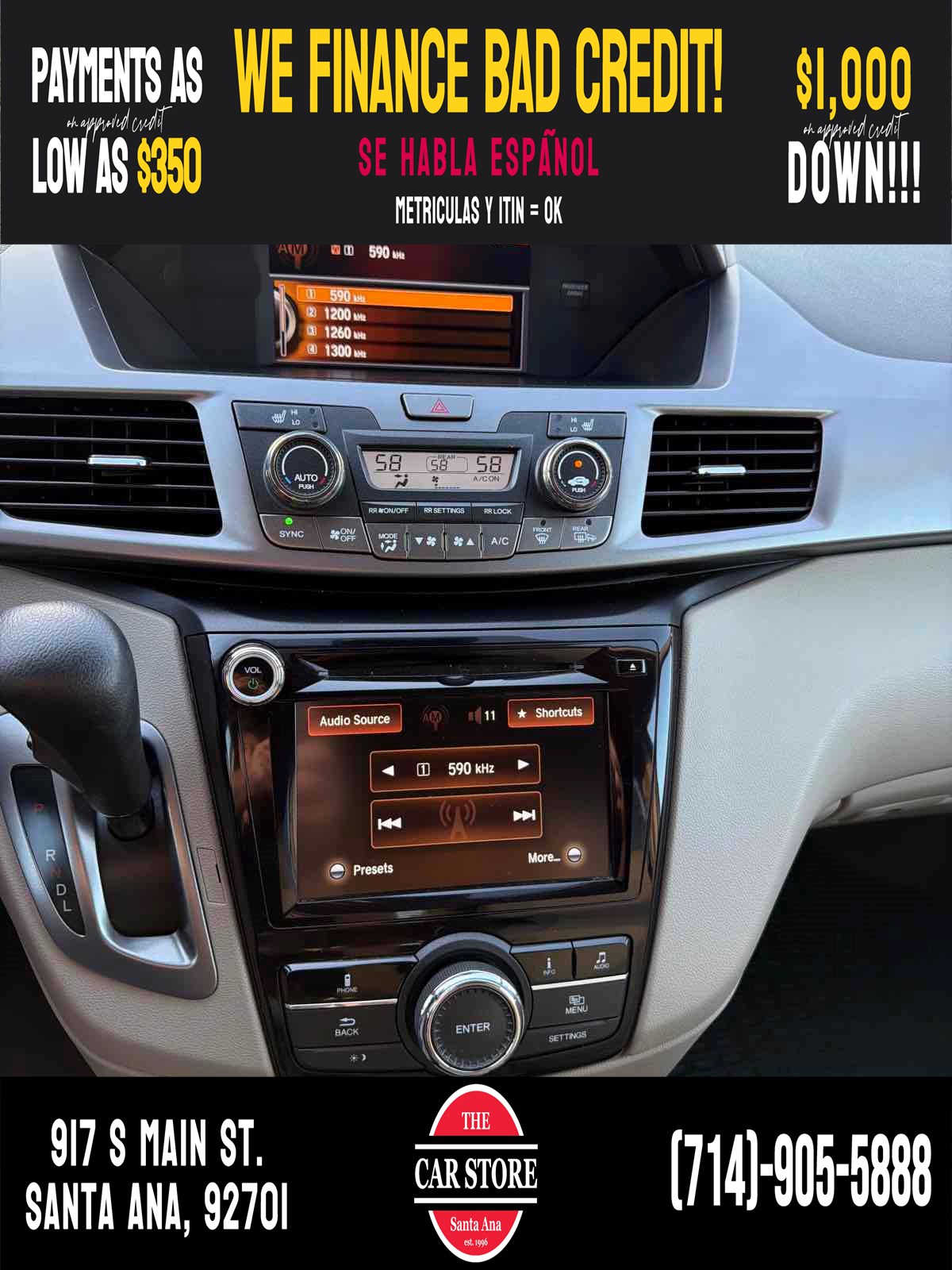 2014 Honda Odyssey EX-L - Photo 14