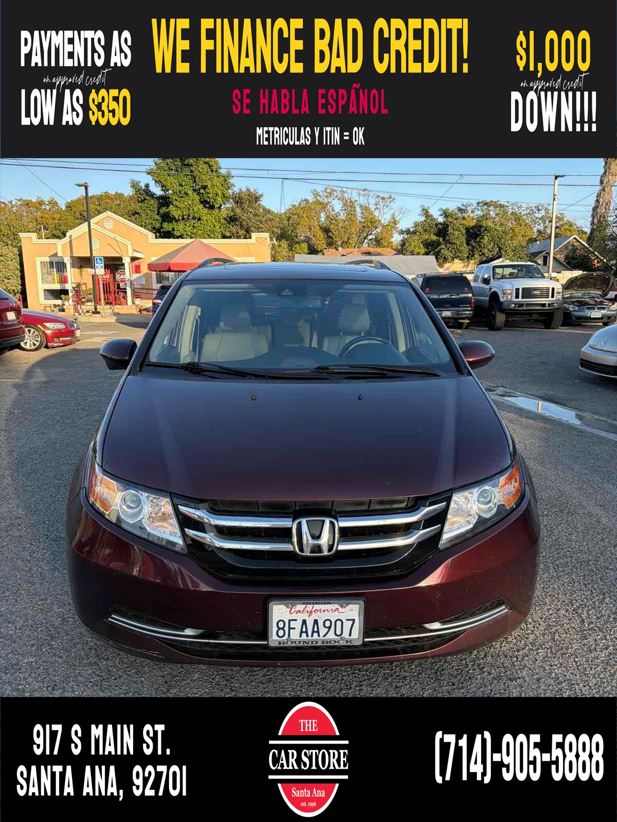 2014 Honda Odyssey EX-L - Photo 7