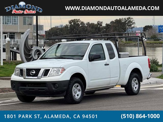 Glacier White 2016 Nissan Frontier S King Cab Pickup Truck 4X2 Automatic