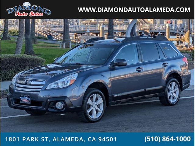 Carbide Gray Metallic 2014 Subaru Outback 2.5i Premium Wagon All-Wheel Drive Automatic