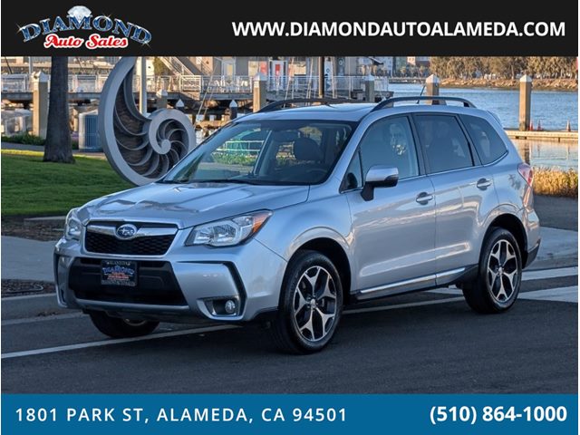 Ice Silver Metallic 2015 Subaru Forester 2.0XT Touring SUV / Crossover All-Wheel Drive Automatic