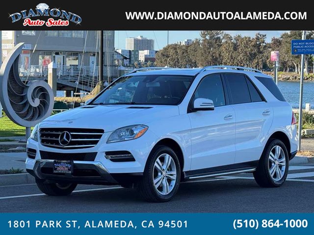 designo Diamond White Metallic 2015 Mercedes-Benz M-Class ML 250 BlueTEC 4MATIC SUV / Crossover All-Wheel Drive Automatic