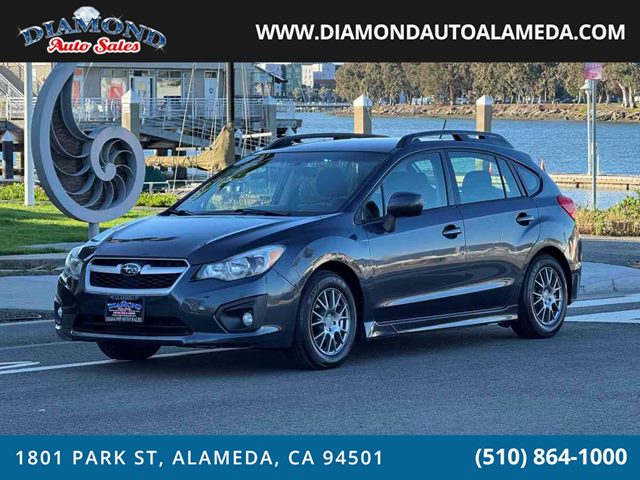 Dark Gray Metallic 2014 Subaru Impreza 2.0i Sport Premium Wagon Hatchback All-Wheel Drive Automatic