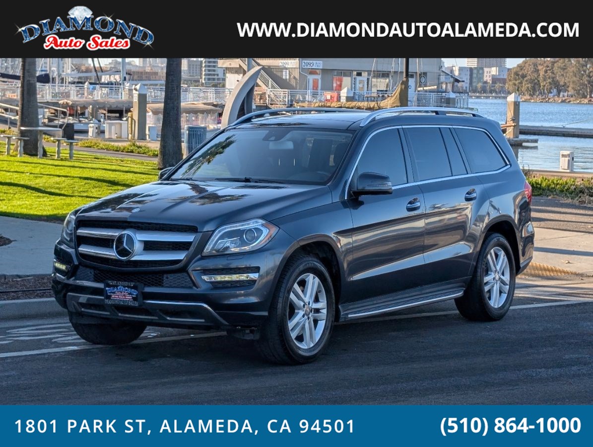 Steel Gray Metallic 2014 Mercedes-Benz GL-Class SUV / Crossover All-Wheel Drive Automatic