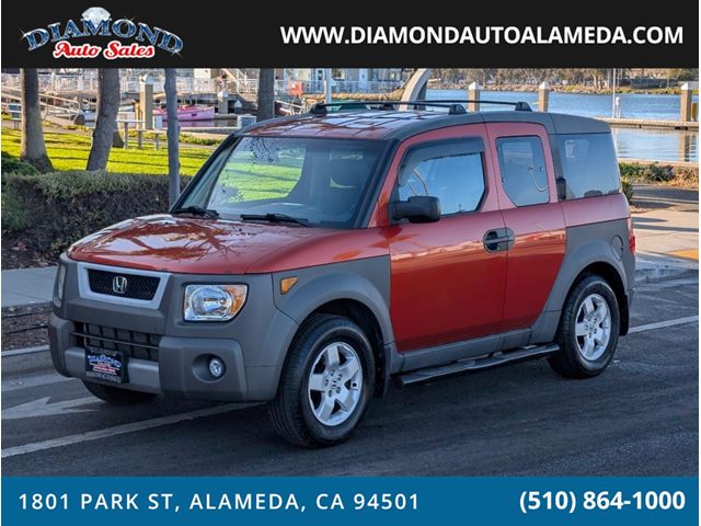Sunset Orange Pearl 2003 Honda Element SUV / Crossover All-Wheel Drive Automatic