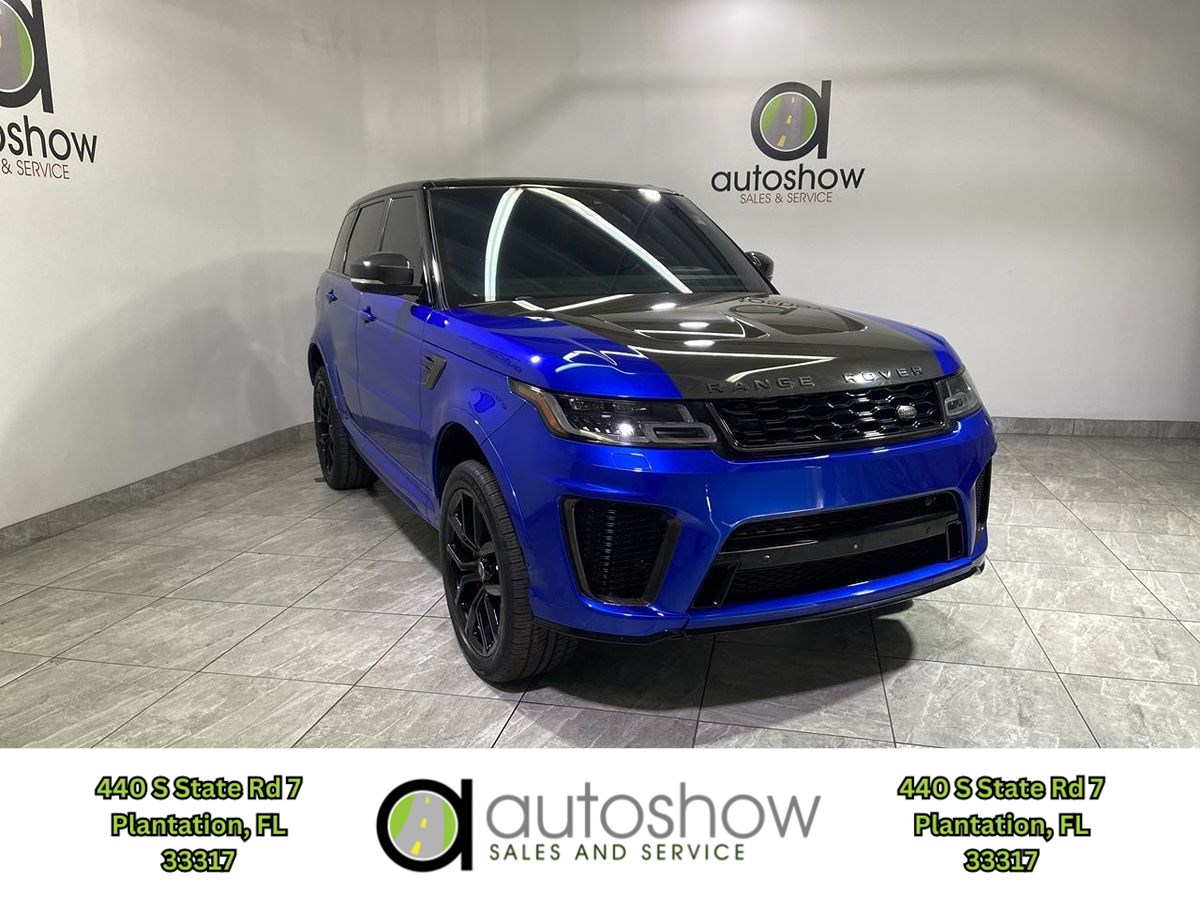 2018 Land Rover Range Rover Sport SVR