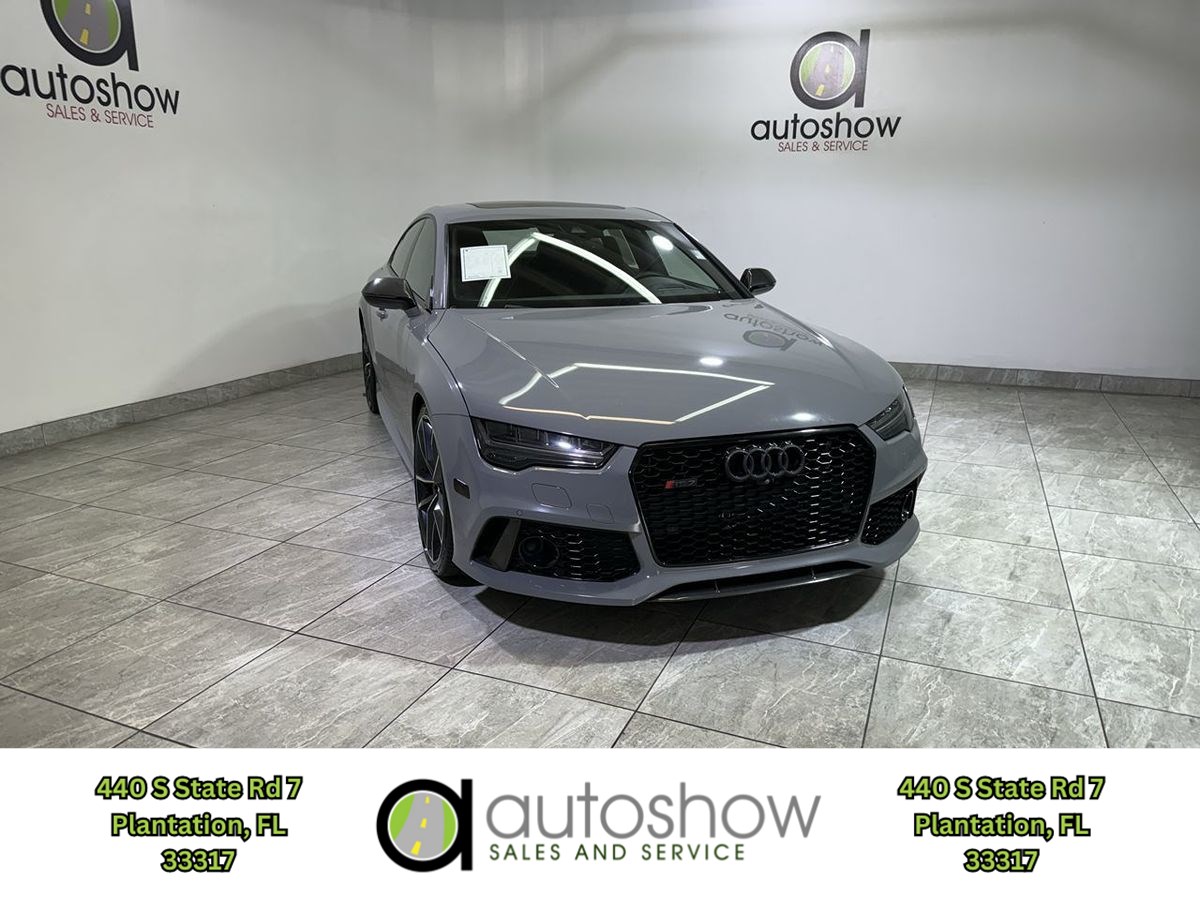 2017 Audi RS 7 4.0T Performance Prestige quattro