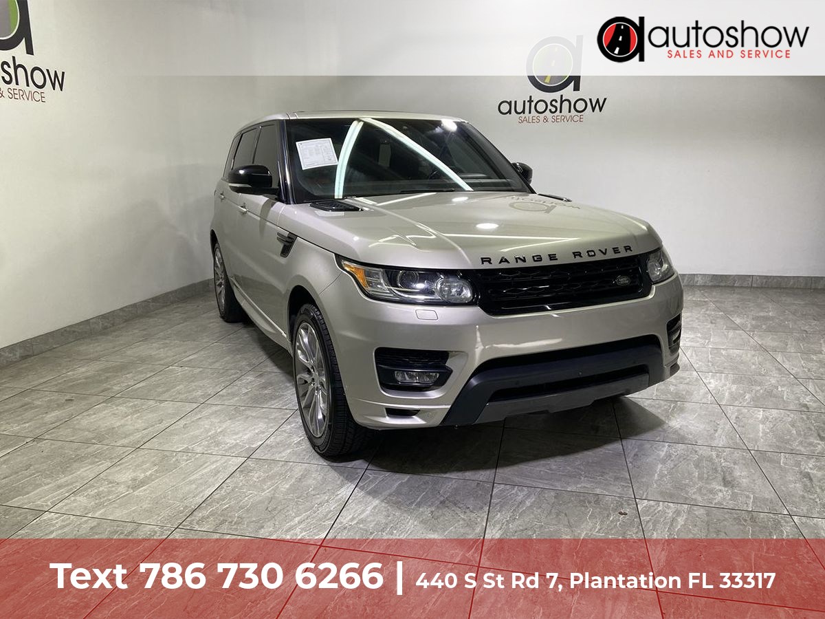 2017 Land Rover Range Rover Sport 5.0L V8 Supercharged Autobiography