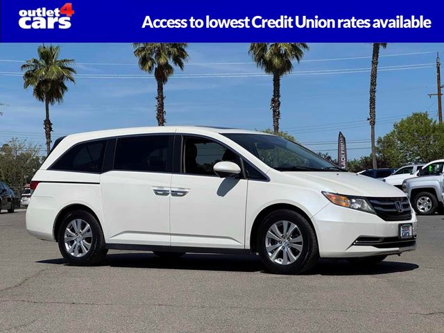 White Diamond Pearl 2016 Honda Odyssey EX-L FWD Minivan Front-Wheel Drive Automatic