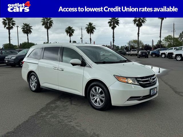 White Diamond Pearl 2016 Honda Odyssey EX-L FWD Minivan Front-Wheel Drive Automatic