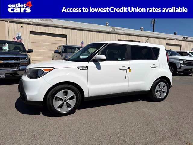 Clear White 2016 Kia Soul Wagon Front-Wheel Drive Automatic