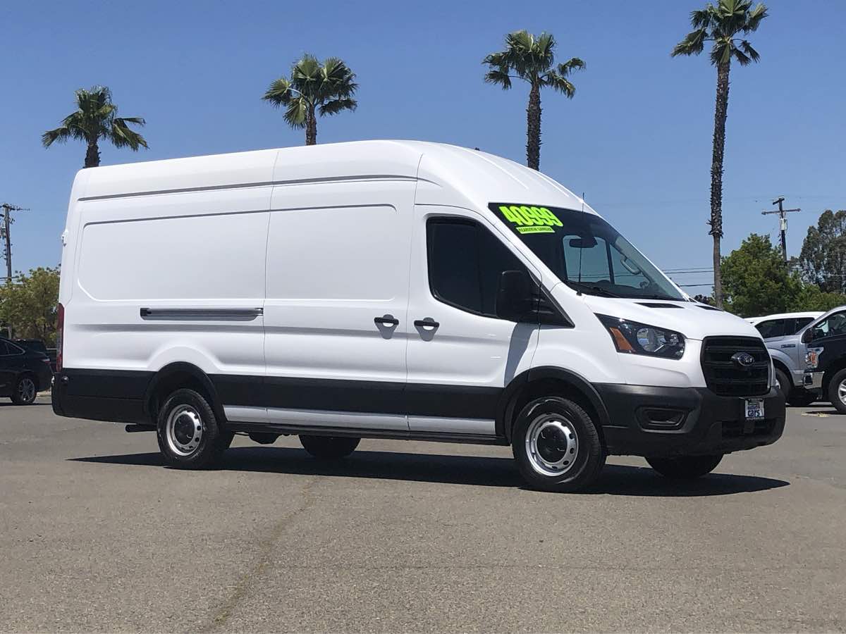Sold 2020 Ford Transit Cargo Van Extended Length High Roof Van 3D