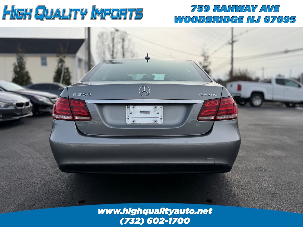 2014 Mercedes Benz E 4MATIC Sport Sedan photo 6
