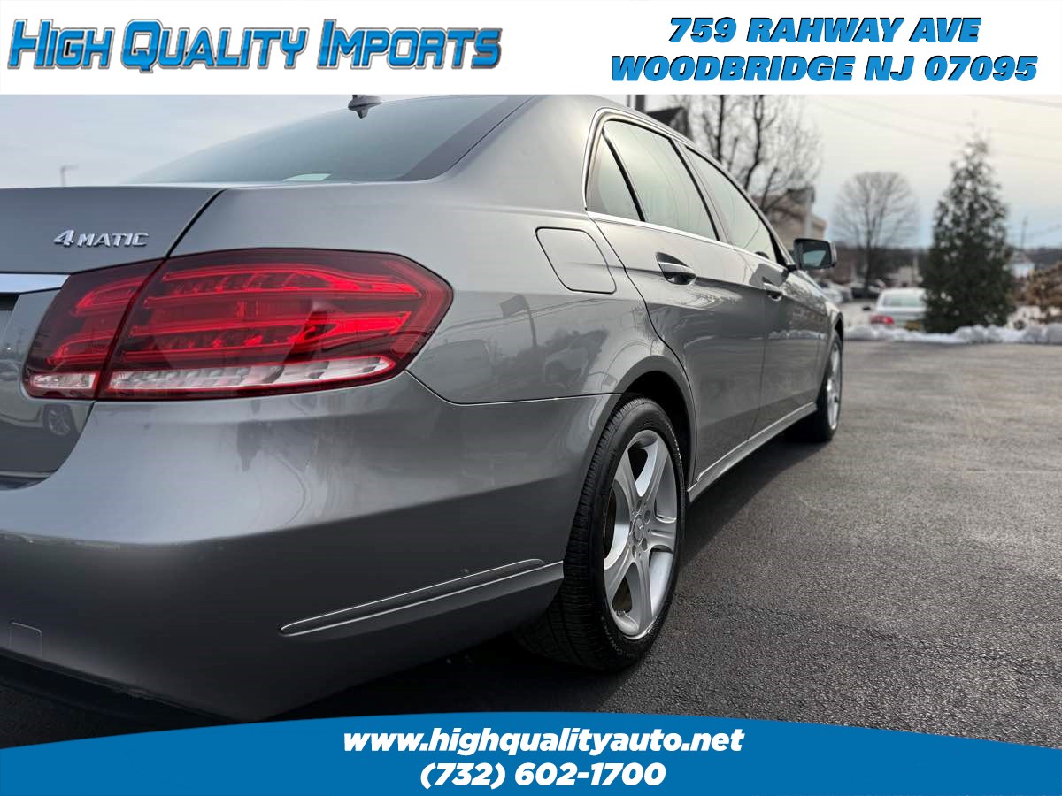 2014 Mercedes Benz E 4MATIC Sport Sedan photo 10