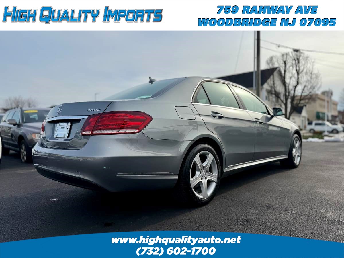 2014 Mercedes Benz E 4MATIC Sport Sedan photo 7