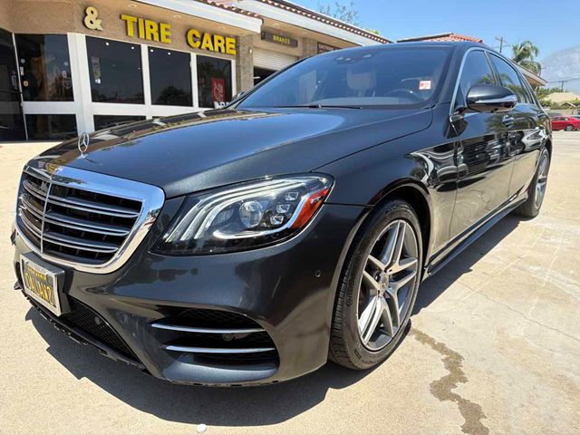 Gray (Selenite Grey Metallic) 2018 Mercedes-Benz S-Class Sedan All-Wheel Drive Automatic