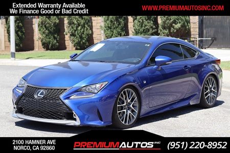 2016 Lexus RC 350 F SPORT