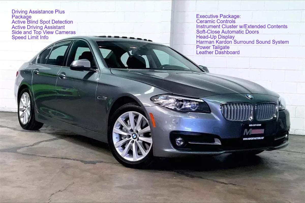 2015 BMW 5 Series 550i