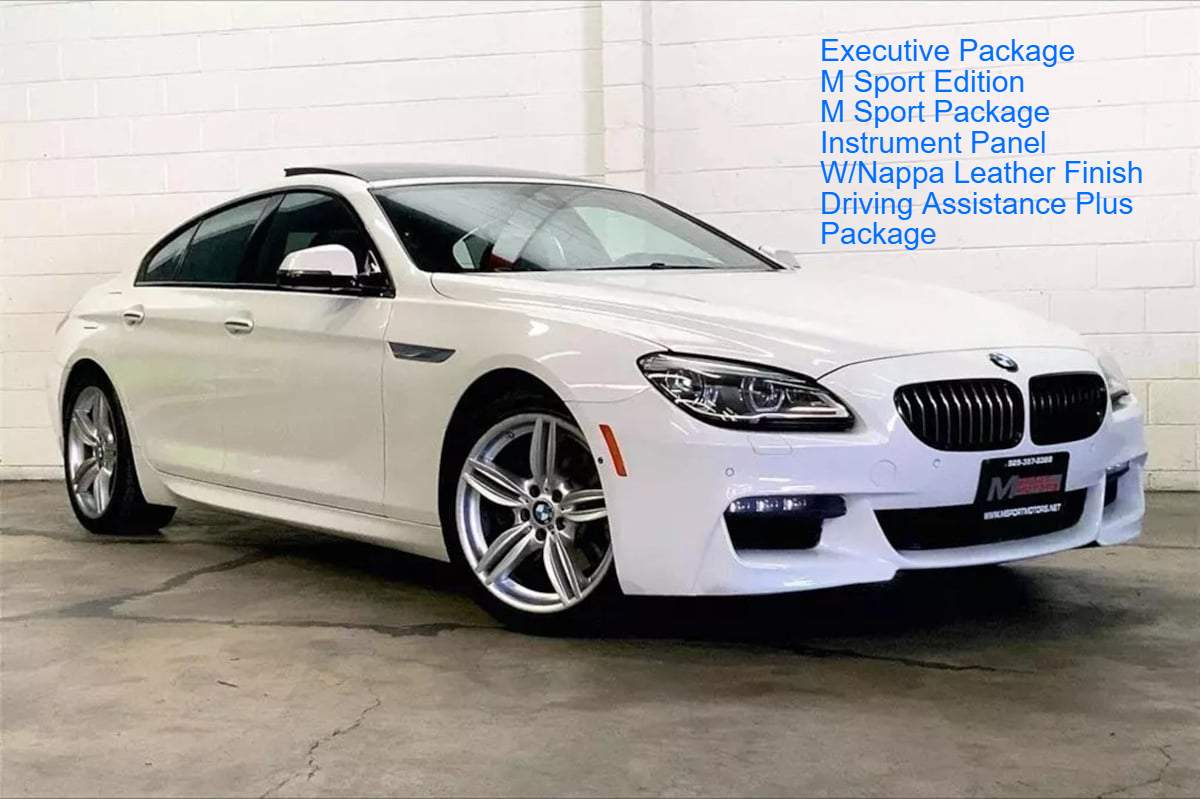 2017 BMW 6 Series 640i Gran Coupe