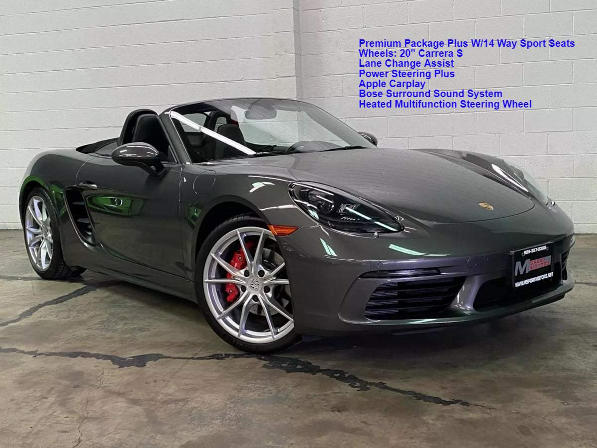 2019 Porsche 718 Boxster S