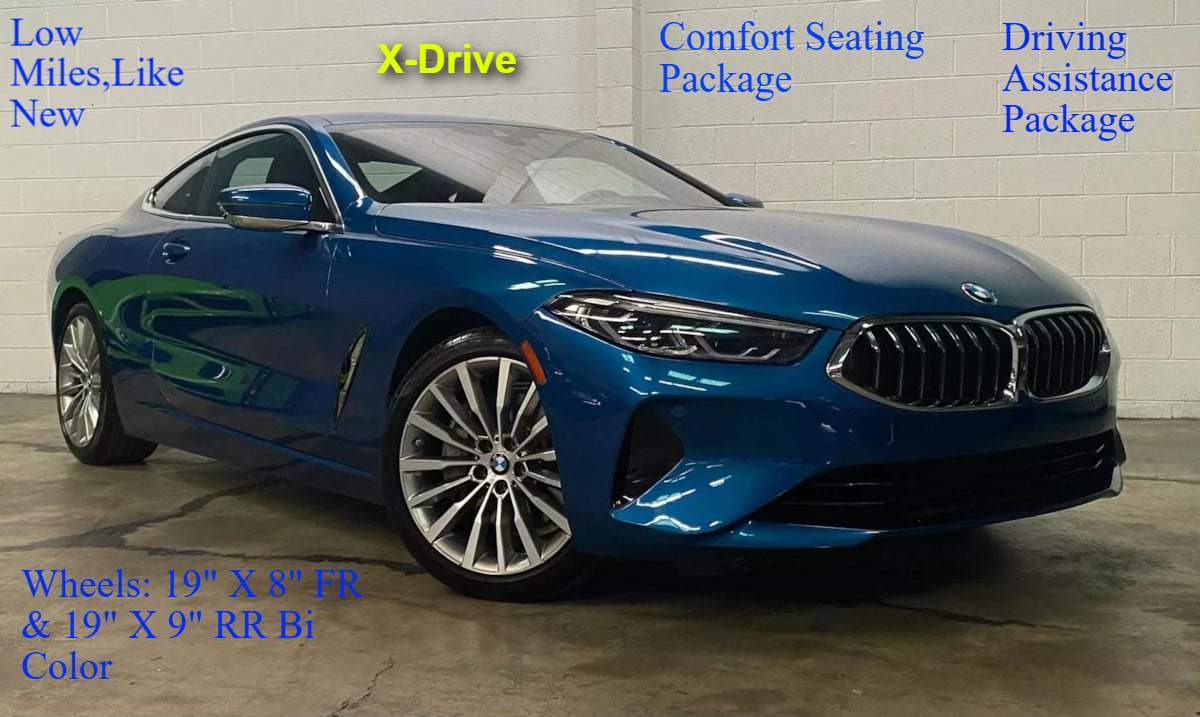 2020 BMW 8 Series 840i