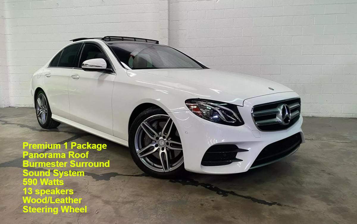 2017 Mercedes-Benz E 300 RWD Sedan