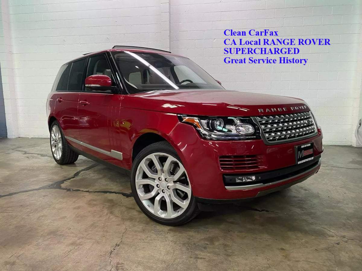 2015 Land Rover Range Rover Supercharged