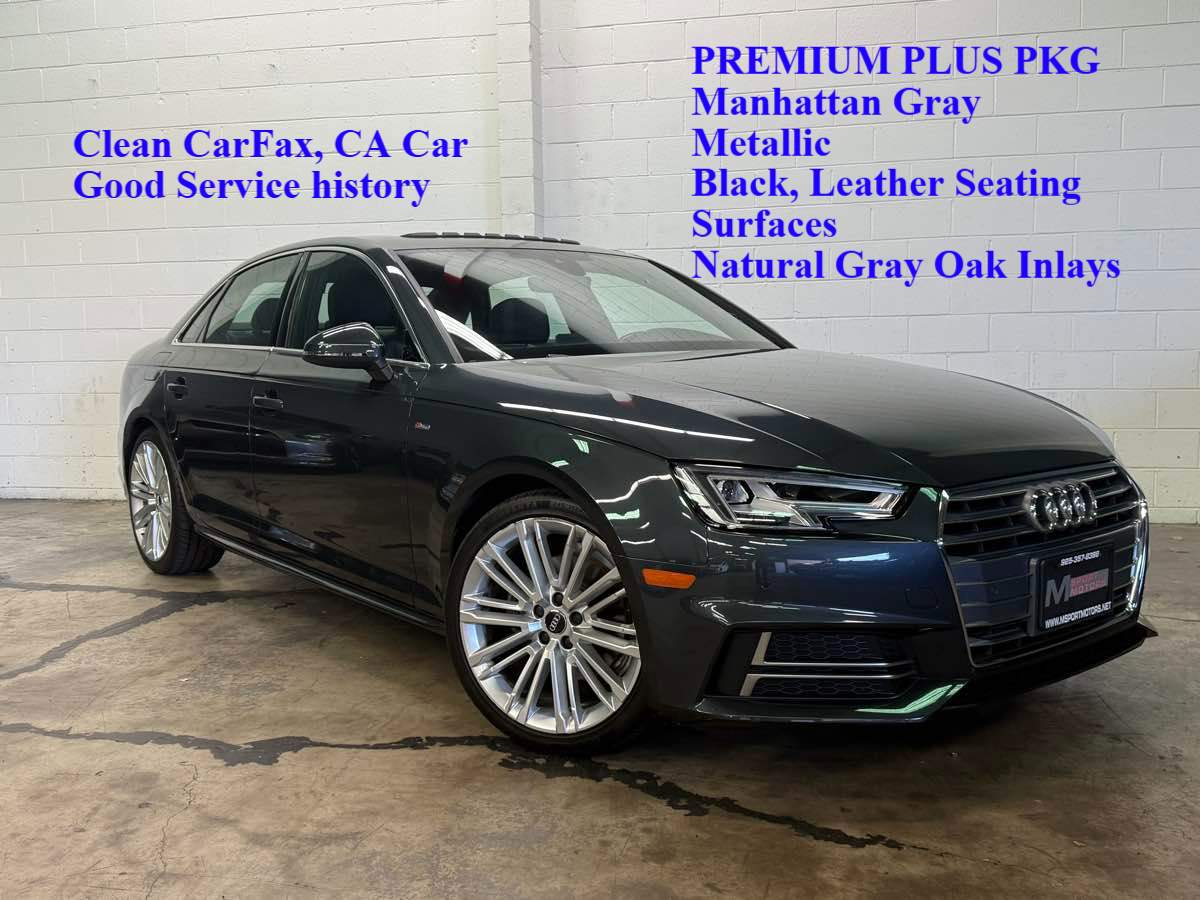 2018 Audi A4 Premium Plus