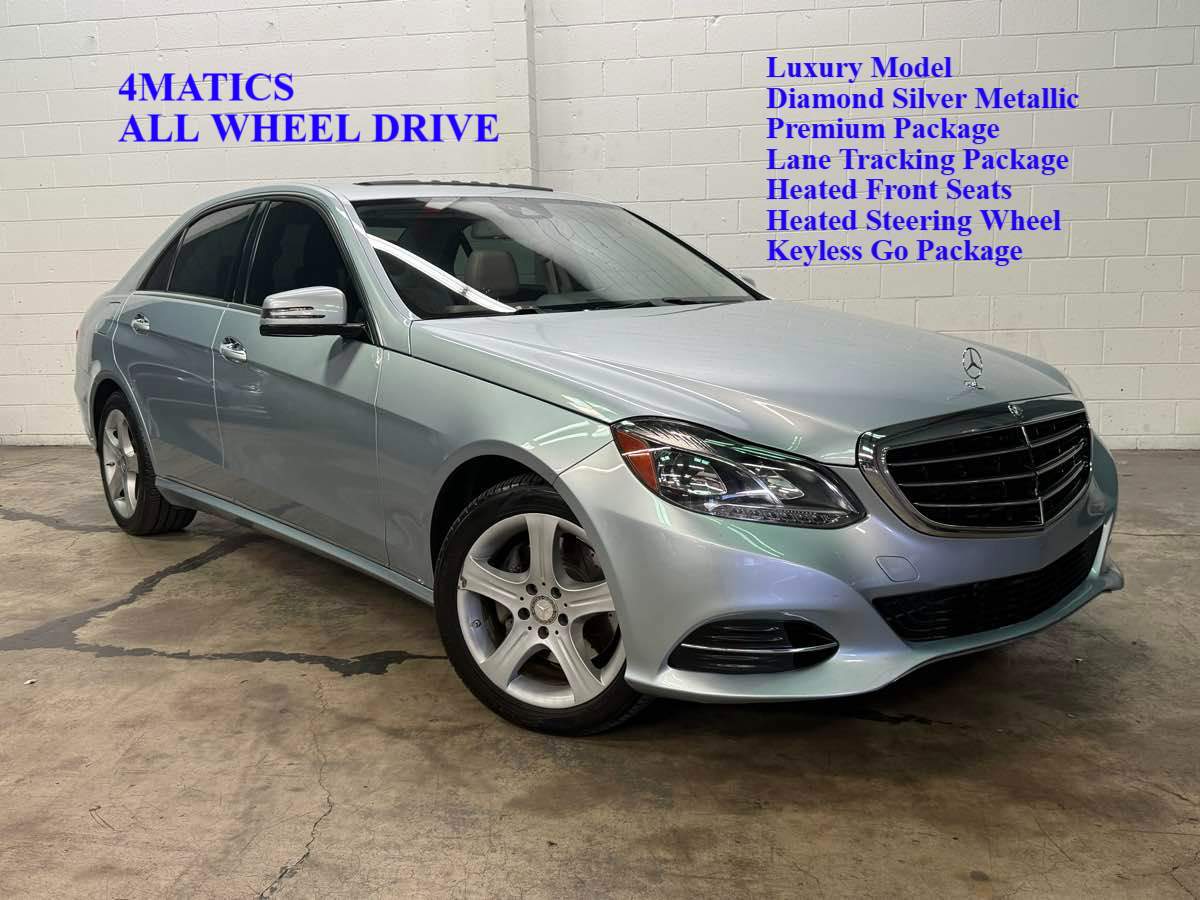 2016 Mercedes-Benz E 350 4MATIC Sport Sedan