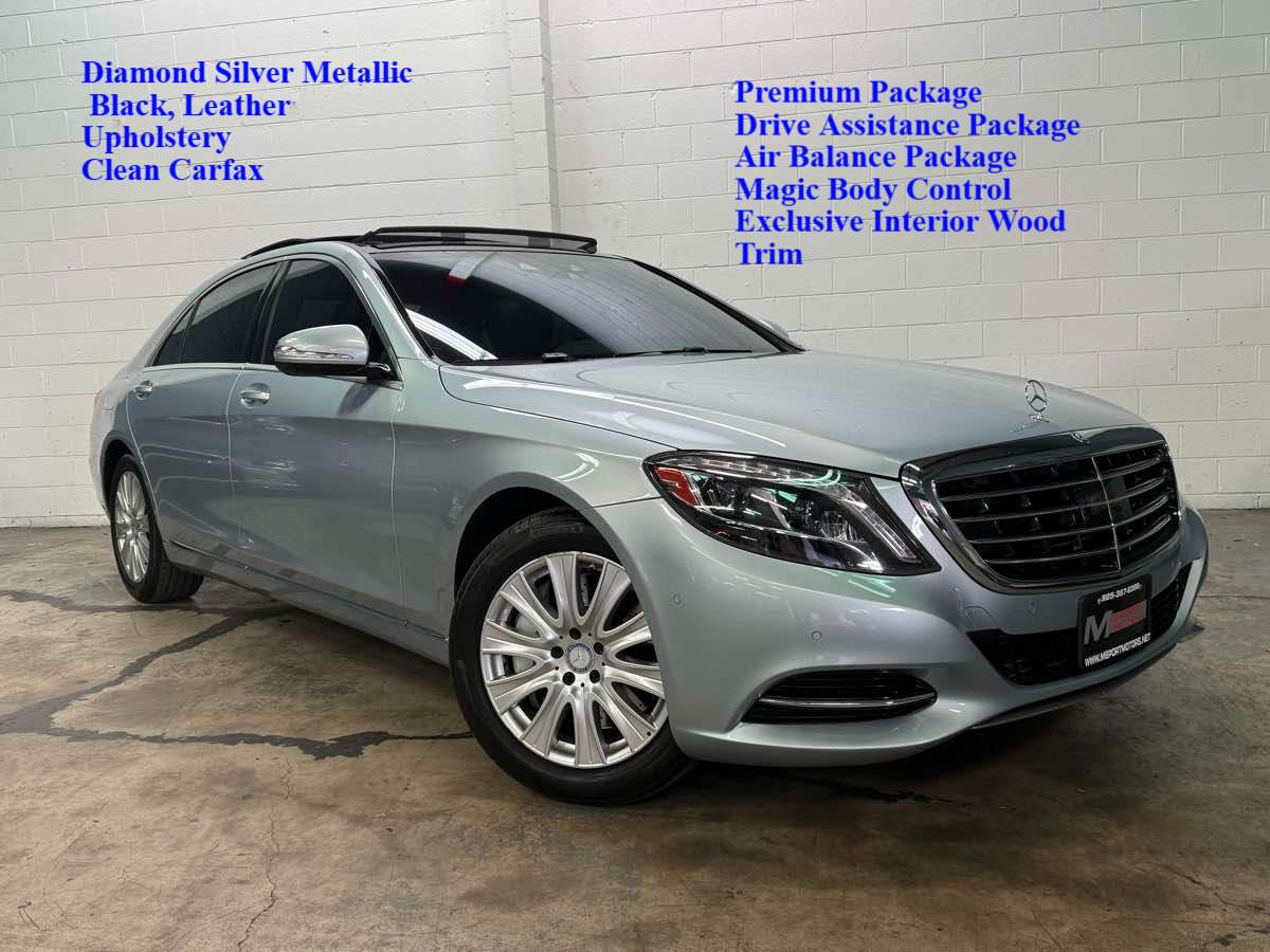 2014 Mercedes-Benz S 550 Sedan