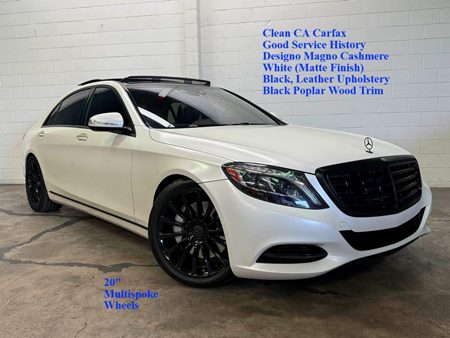 2016 Mercedes-Benz S 550 Sedan