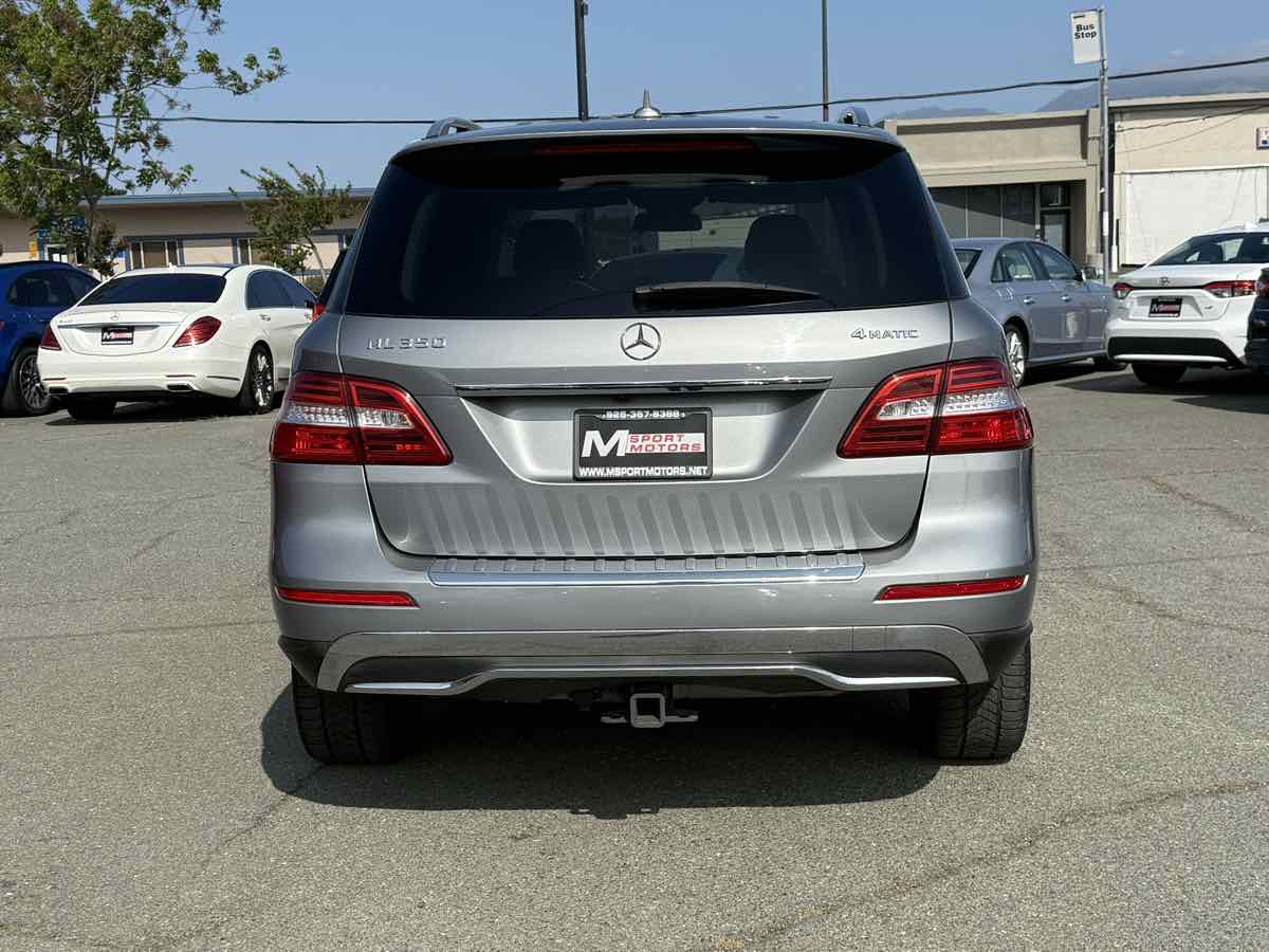 2015 Mercedes Benz ML 4MATIC 350 photo 7