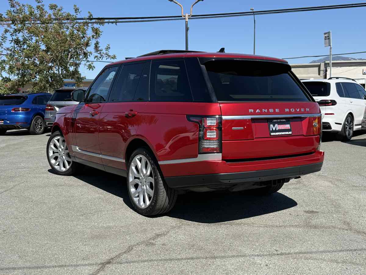 2015 Land Rover Range Rover SuperCharged photo 6