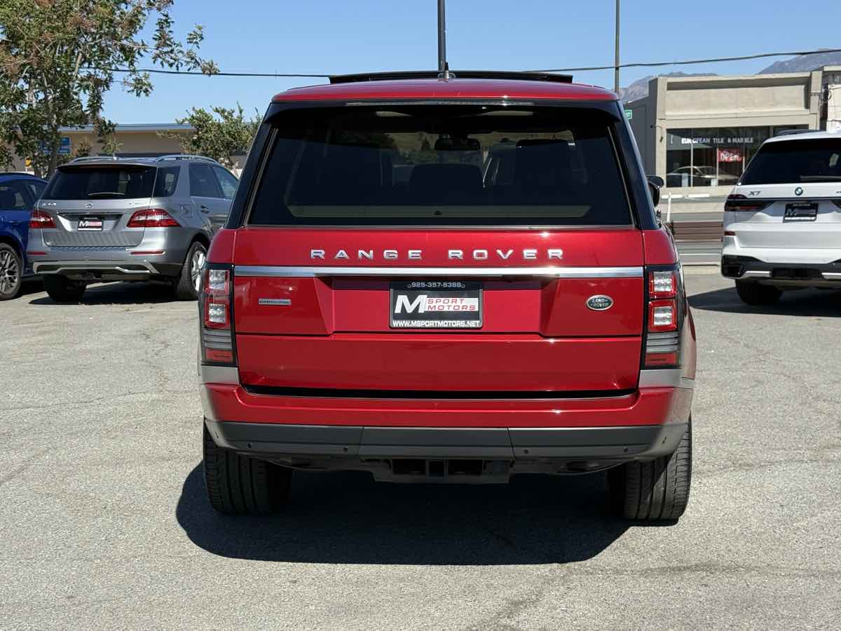 2015 Land Rover Range Rover SuperCharged photo 7