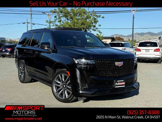 Black Raven 2021 Cadillac Escalade Sport Platinum AWD SUV / Crossover Four-Wheel Drive Automatic